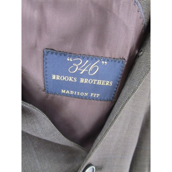 Brooks Brothers Sport Coat 46 Long Blazer Madison Fit Jacket Wool 346 - Picture 14 of 15